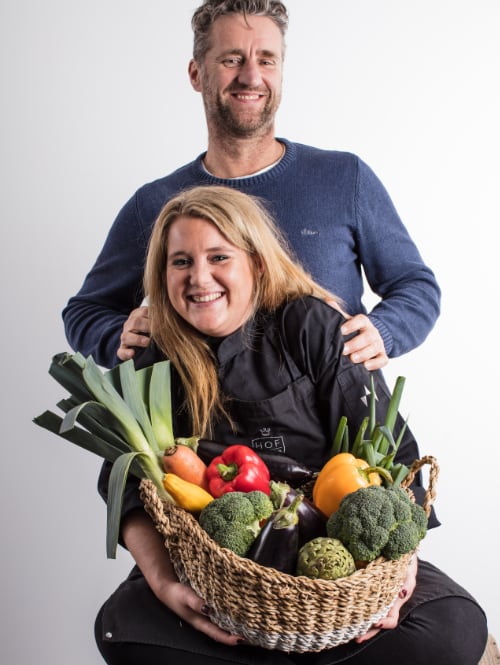 Rob van Leeuwen met zijn dochter Julia